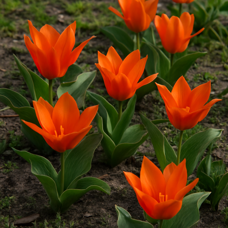 Tulip Greigii - Orange Toronto - 12/+