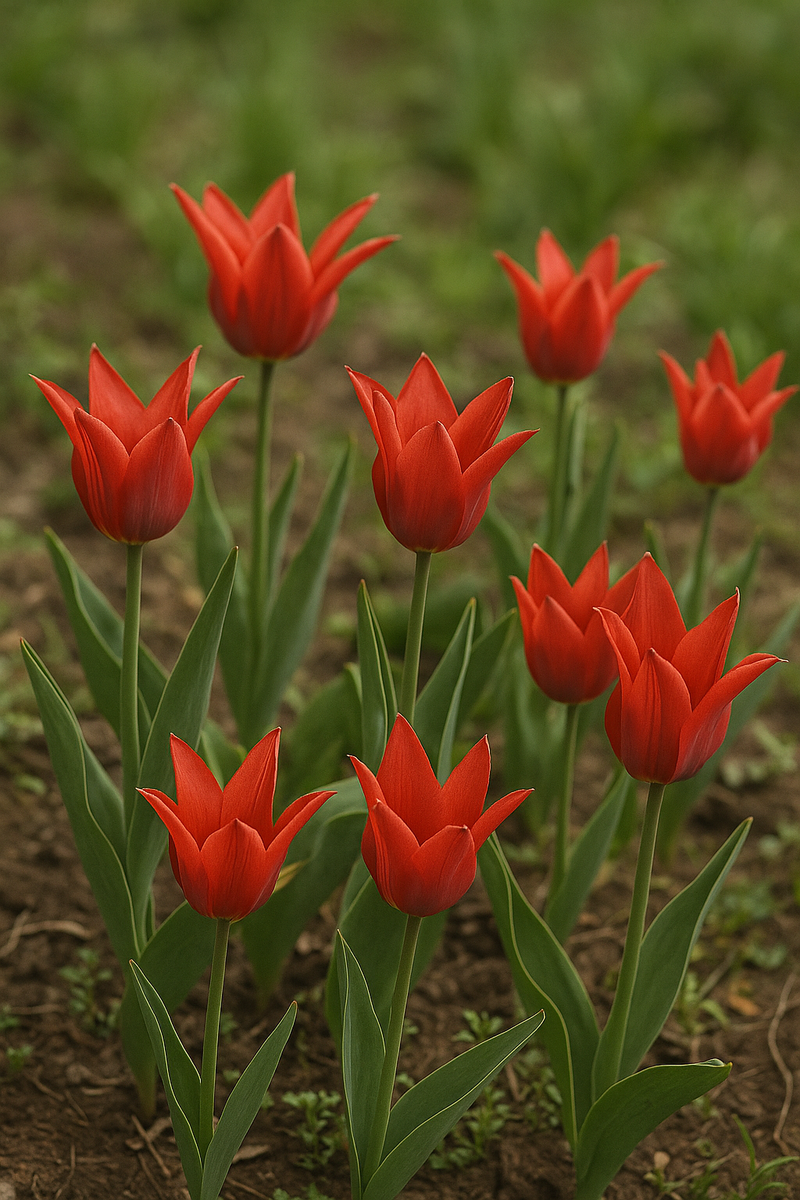 Tulip Lilyflowering - Pieter de Leur - 12/+