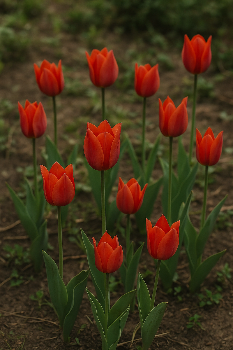 Tulip Lilyflowering - Pieter de Leur - 12/+