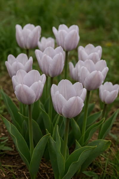 Tulip Triumph - Silver Cloud - 12/+