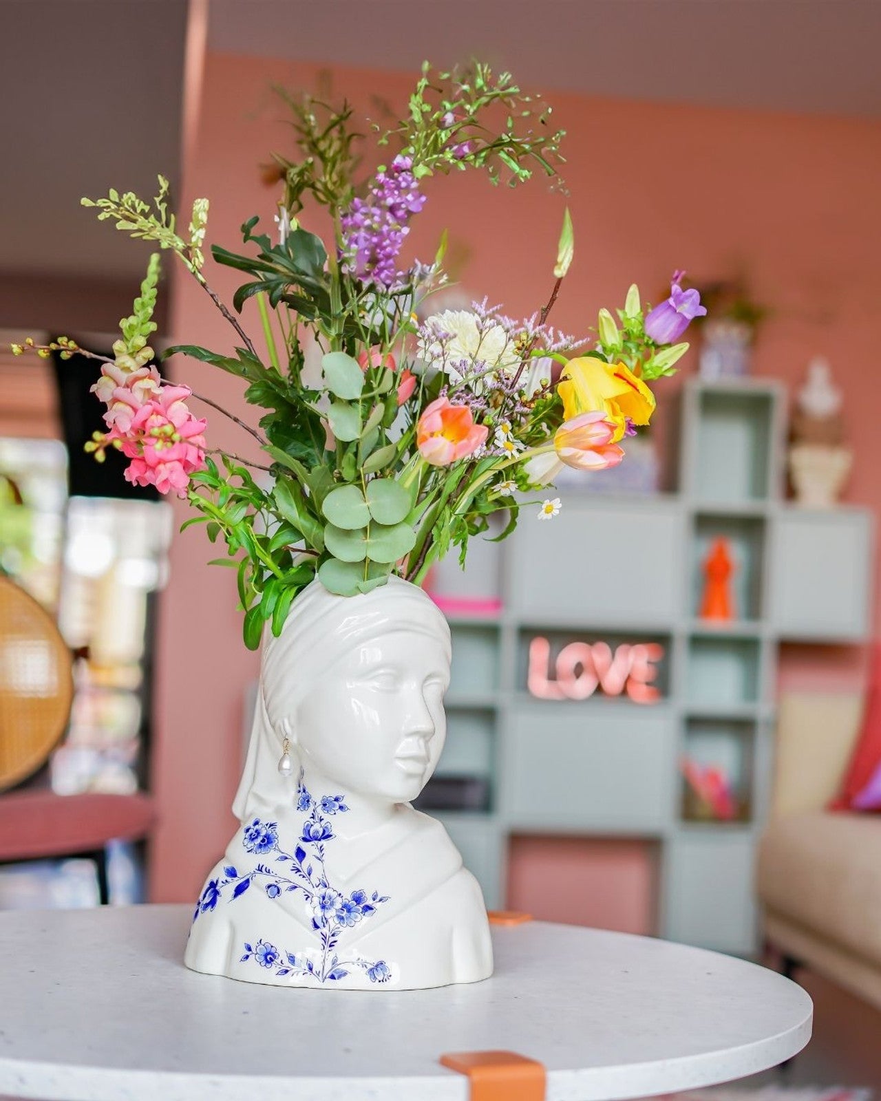 Vase Bust - Girl with a Pearl Earring-2