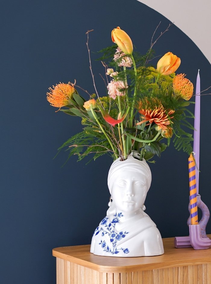 Vase Bust - Girl with a Pearl Earring-3
