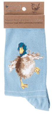 Women's Socks - Duck - A Waddle and a Quack-1