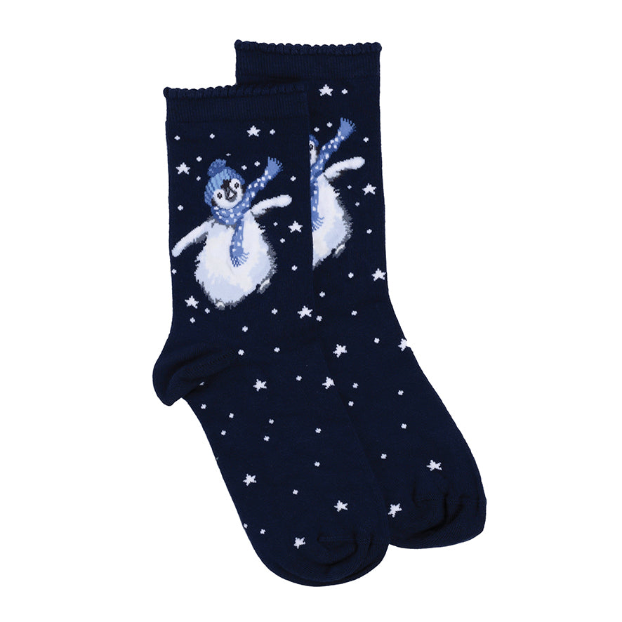 Women's Socks - Penguin - Winter Wonderland