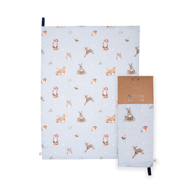 Tea Towel - Winter Woodland