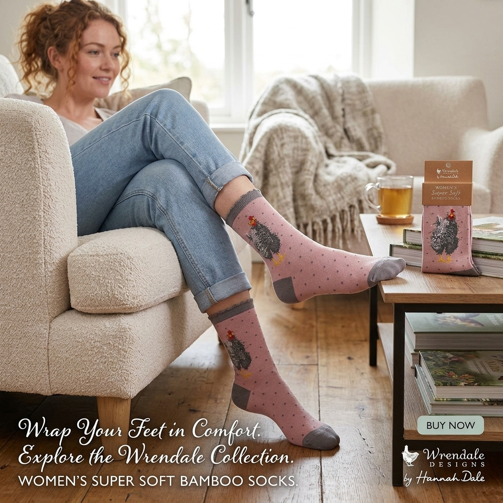 Women's Socks - Chicken - Curious Hen