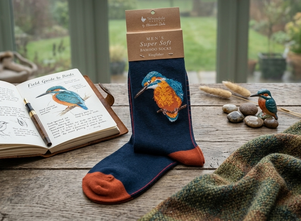 Heren Sokken - IJsvogel - The Kingfisher