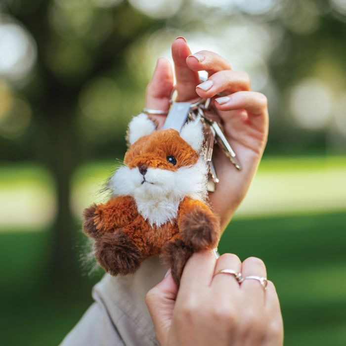 Keyring - Autumn - Fox Plush Character