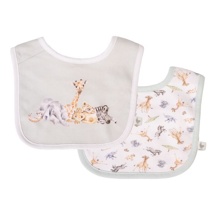 Little Savannah - Afrikaanse Dieren Slabbertjes Cadeauset