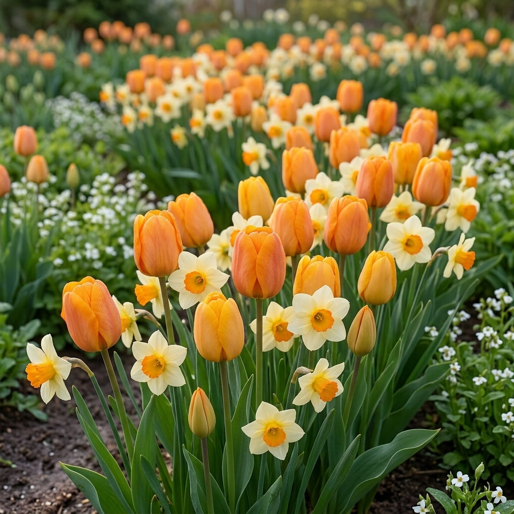 Mengsel Tulpen/Narcissen - Maanlicht - 12/+