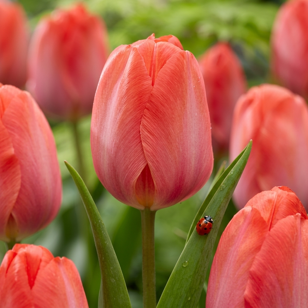 Tulip Darwin Hybride - Orange van Eijk - 12/+