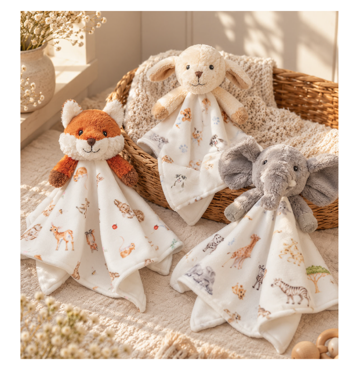 Little Forest - Fox Plush Comforter
