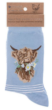 Dames Sokken - Hoogland Koe - Daisy Coo