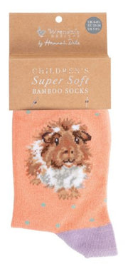 Chaussettes pour enfants - Cochon d'Inde - Grinny Pig - 27-30