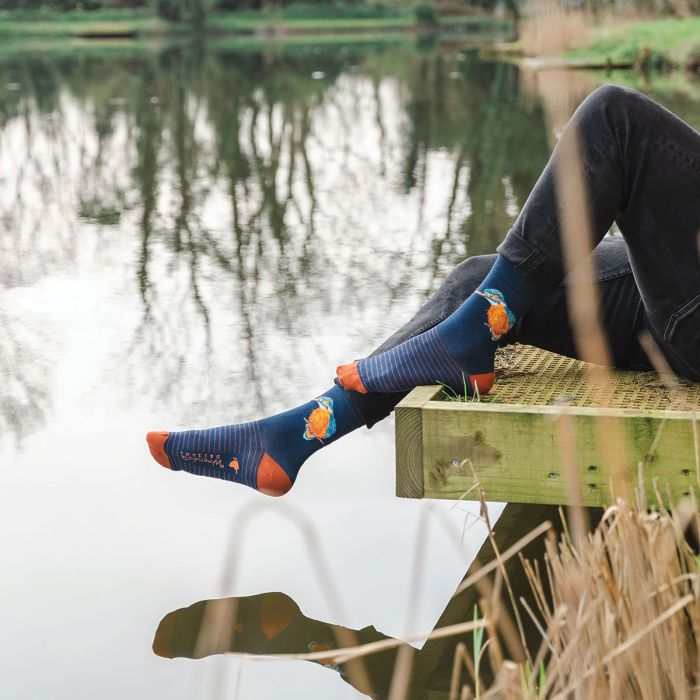 Heren Sokken - IJsvogel - The Kingfisher