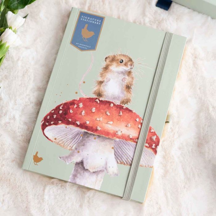 He's a Fun-Gi -  Mouse Signature Stationery Notebook