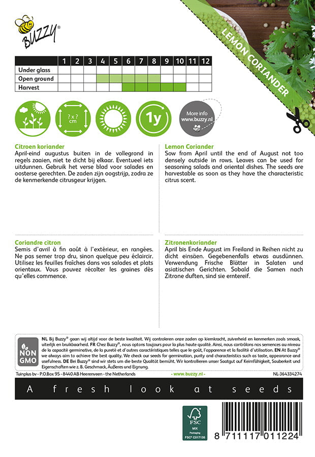 Citroen Koriander - 2g