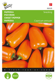 Paprika - Snacking - 6 Zaden
