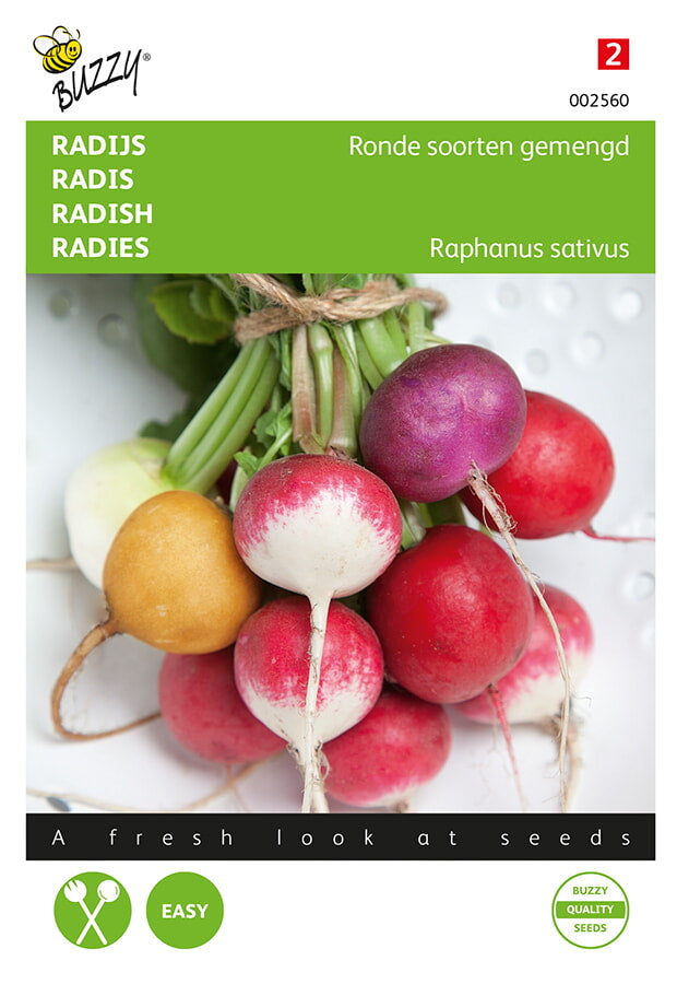 Radieschen - Rund Gemischt - 10g