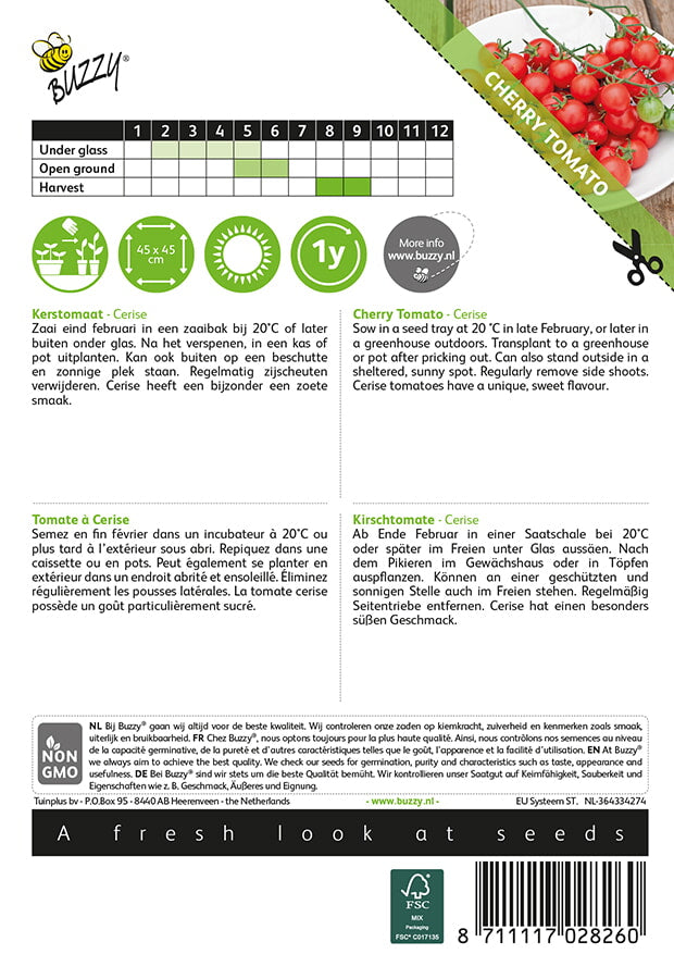 Kirschtomate - Cerise - 0,2g
