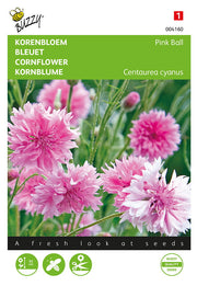 Centaurea cyanus - Boule Rose - 1g
