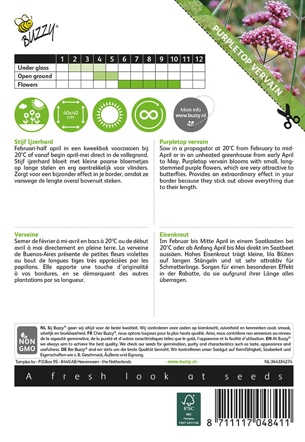 Stijf IJzerhard - 0,4g