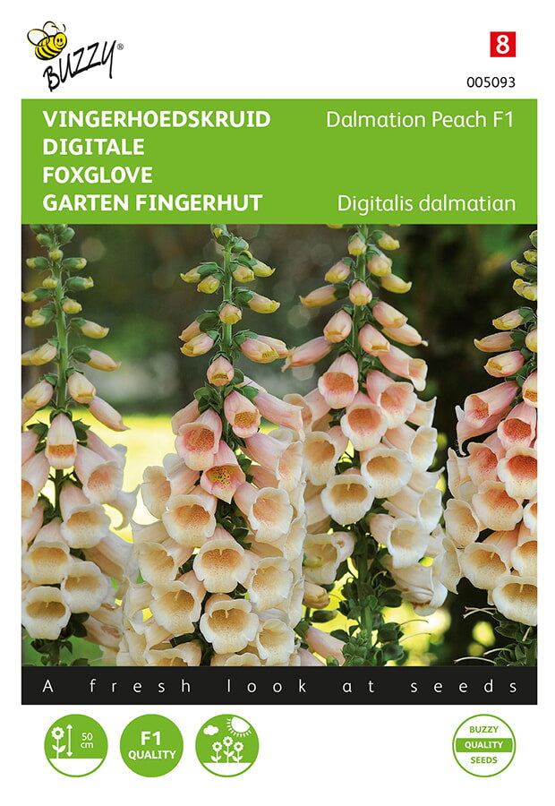 Foxglove - Dalmation Peach F1 - 25 Seeds
