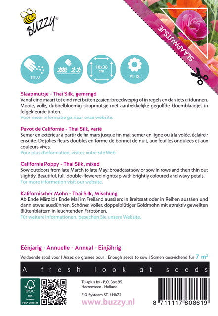 Slaapmutsje - Thai Silk Gemengd - 0,1g