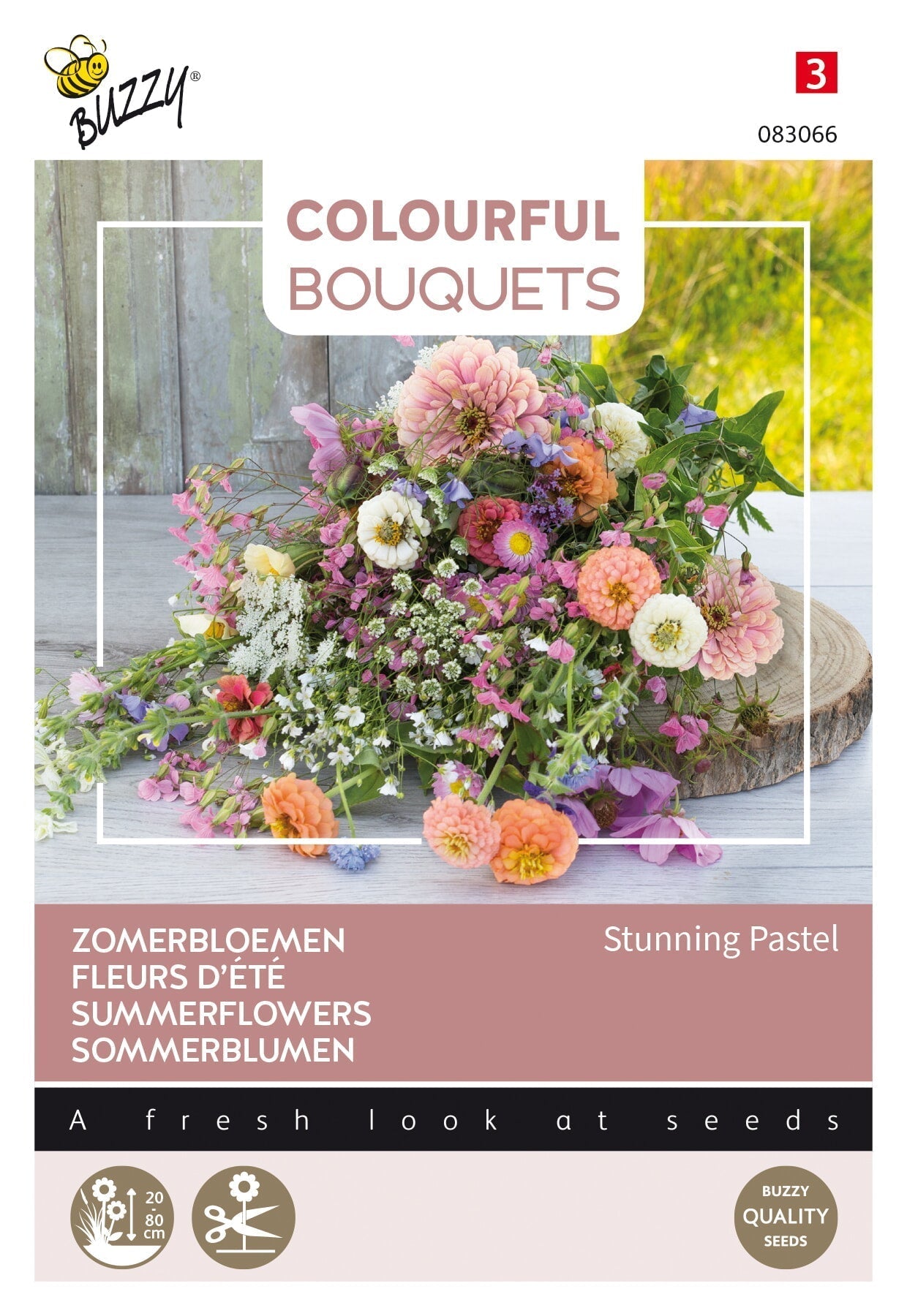 Zomerbloemen - Stunning Pastel - 3g