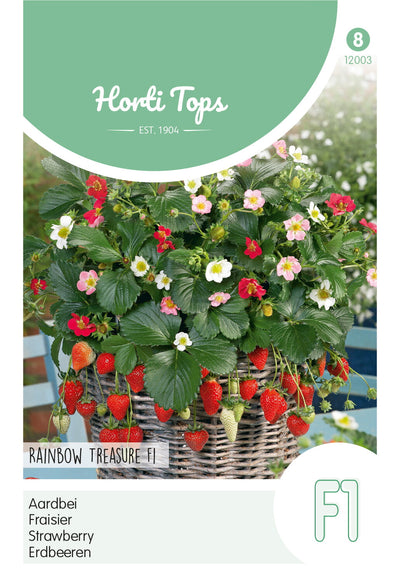 Strawberry - Rainbow Treasure F1 - 15 Seeds