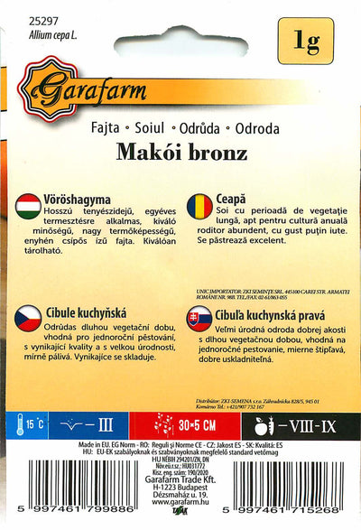Onion - Makói Bronz - 1g