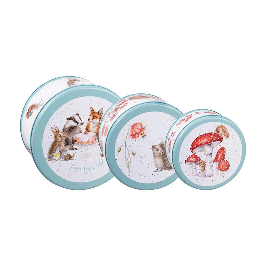 Cake Tin Nest - Country Set-3