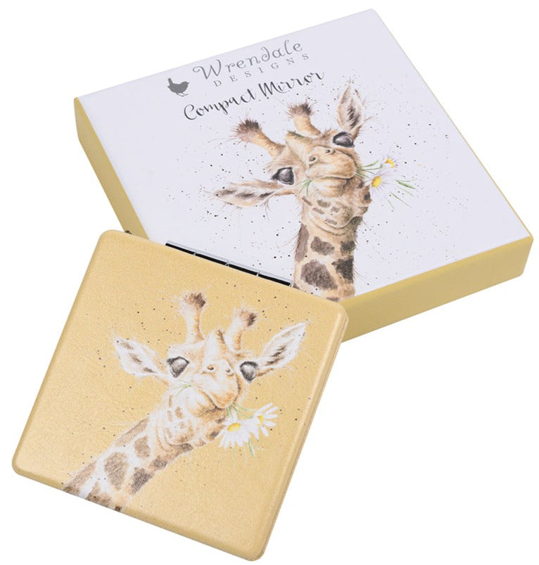 Zakspiegel - Giraffe - Flowers