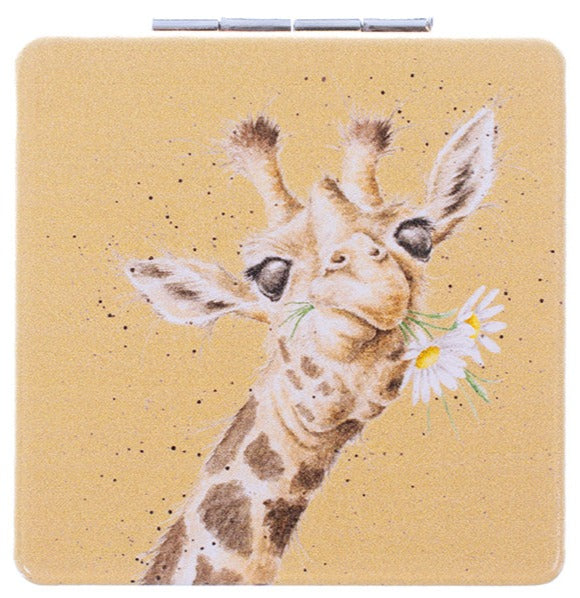 Mirror - Giraffe - Flowers-2