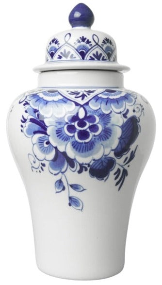 Vase with Lid Flower-1
